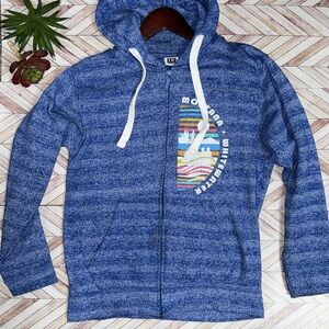 Montana Whitewater Rafting Zip Hoodie Hooded Jacket